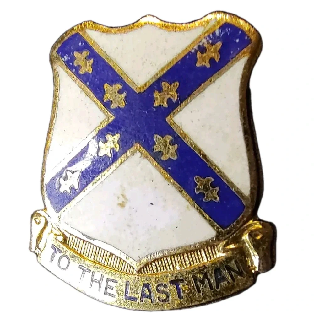 To‎ The Last Man US Military 133rd Engineer At Battalion Insignia Lapel Pin
